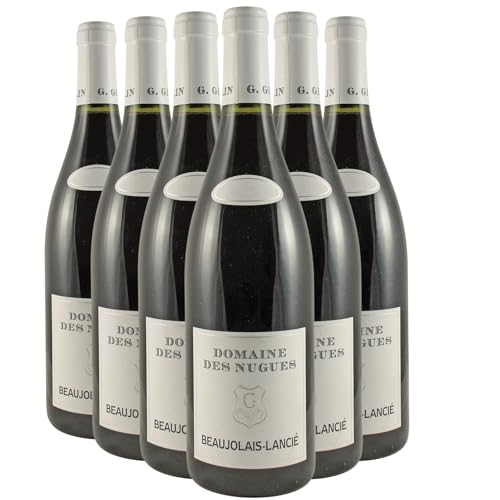 Beaujolais Lancié Rotwein 2020 - Domaine des Nugues - g.U. - Beaujolais Frankreich - Rebsorte Gamay - 6x75cl von Generisch
