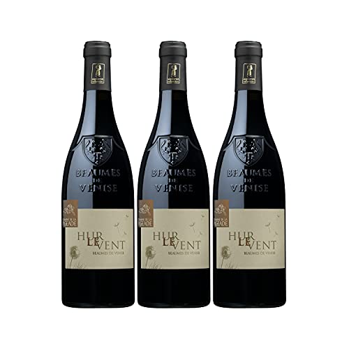Beaumes de Venise Hurlevent Rotwein 2021 - Domaine de la Pigeade - g.U. - Rhonetal Frankreich - Rebsorte Grenache, Syrah - 3x75cl von Generisch