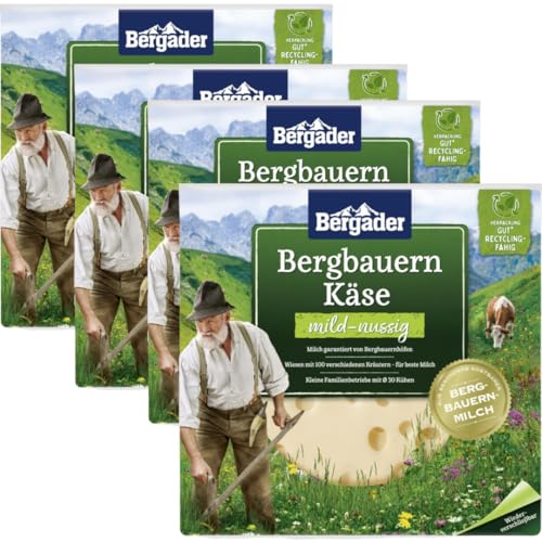 Beerggader Bergbauern Käse mild-nussig 150 Gramm, 4er Beerggader Bergbauern Käse mild-nussig 150 Gramm, 4er von Generisch