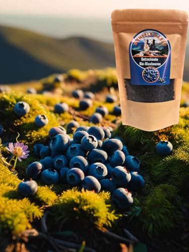 Bio-Heidelbeeren, Getrocknete Früchte, Naturbelassen Bio-Heidelbeeren, Getrocknete Früchte, Naturbelassen von Generisch