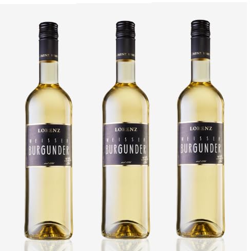 Bioweingut - Lorenz "Weisser Burgunder" I Weinpaket I Geschenkset I 3 x 0,75 l I Intensiv, Fordernd, Schmelz von Generisch