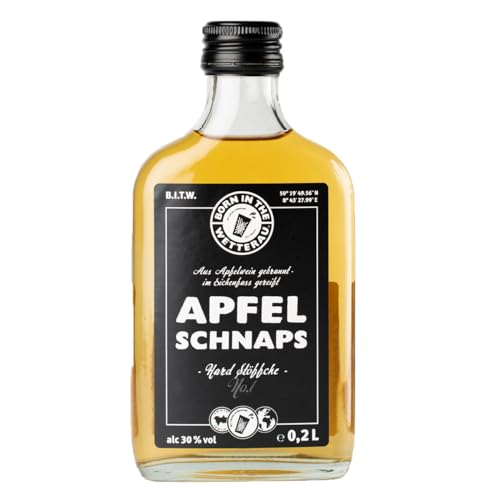 BitW Apfelschnaps 200ml Flasche | Born in the Wetterau (1) von Born in the Wetterau