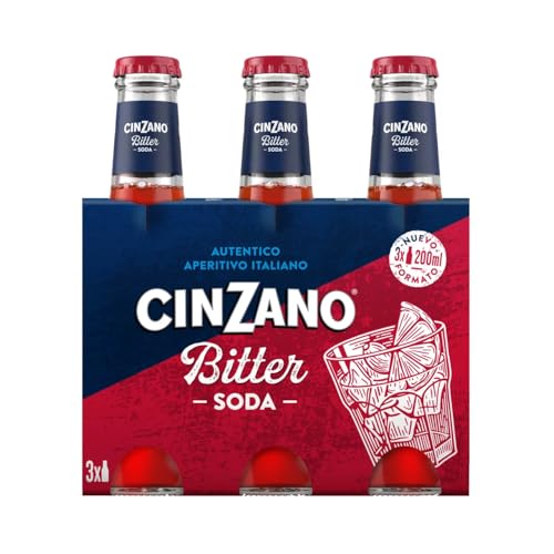 Bitter Soda (typisch italienischer Aperitif) 3 x 20 cl. 4er Pack von Generisch