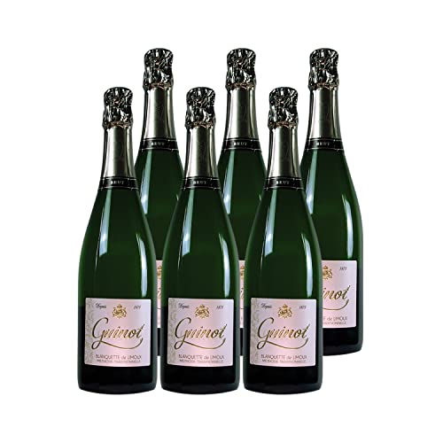 Blanquette de Limoux Select Weißwein - Maison Guinot - Sekt - g.U. - Languedoc - Roussillon Frankreich - Rebsorte Chardonnay, Blanquette - 6x75cl von Generisch