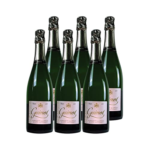 Blanquette de Limoux Select Weißwein - Maison Guinot - Sekt - g.U. - Languedoc - Roussillon Frankreich - Rebsorte Chardonnay, Blanquette - 6x75cl Blanquette de Limoux Select Weißwein - Maison Guinot - Sekt - g.U. - Languedoc - Roussillon Frankreich - Rebsorte Chardonnay, Blanquette - 6x75cl von Generisch