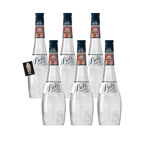 Generisch Bols 6er-Set Amsterdam 1575 Cacao White Likör 6x0,7L (24% vol.)- [Enthält Sulfite] von Generisch