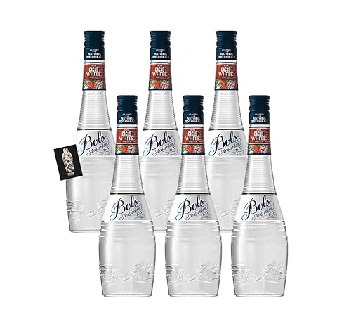 Bols 6er-Set Amsterdam 1575 Cacao White Likör 6x0,7L (24% vol.)- [Enthält Sulfite] von Generisch