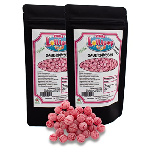Bonbon Sauerkirsche - 2x250g im Doppelpack von dakomyo