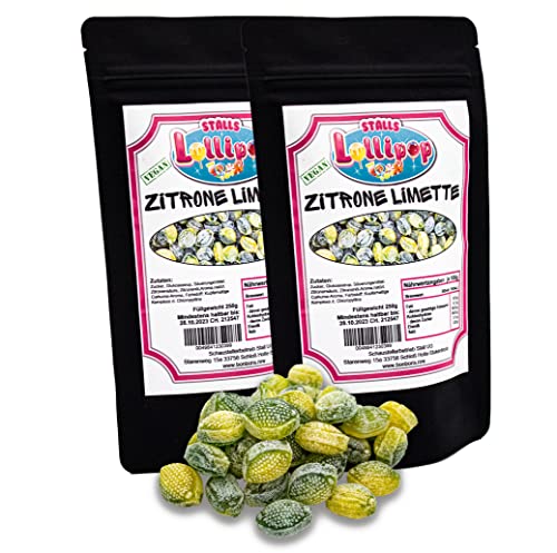 Bonbon Zitrone-Limette im Doppelpack 2x250g Fruchtbonbons von Generisch