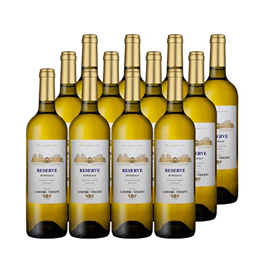 Bordeaux Réserve Weißwein 2023 - Château Lamothe-Vincent - g.U. - Bordeaux Frankreich - Rebsorte Sauvignon Blanc, Sémillon - 12x75cl Bordeaux Réserve Weißwein 2023 - Château Lamothe-Vincent - g.U. - Bordeaux Frankreich - Rebsorte Sauvignon Blanc, Sémillon - 12x75cl von Generisch