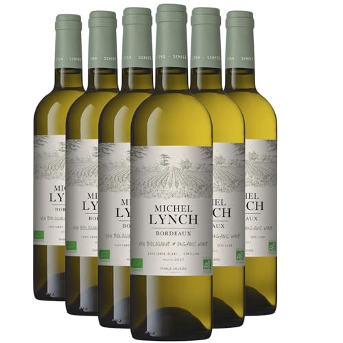 Bordeaux Vin Biologique Weißwein 2022 - Bio - Michel Lynch - g.U. - Bordeaux Frankreich - Rebsorte Sauvignon Blanc, Sémillon - 6x75cl Bordeaux Vin Biologique Weißwein 2022 - Bio - Michel Lynch - g.U. - Bordeaux Frankreich - Rebsorte Sauvignon Blanc, Sémillon - 6x75cl von Generisch