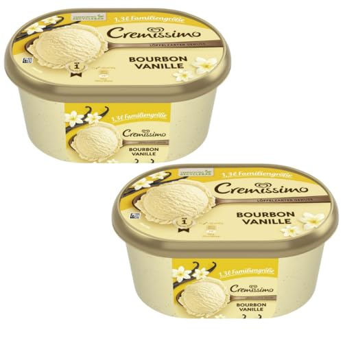 Bourbon Vanille Eiscreme 1300 ml, 2 er Bourbon Vanille Eiscreme 1300 ml, 2 er von Generisch