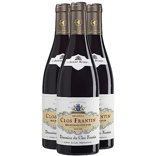 Bourgogne Côte-d'Or Pinot Noir Monopole Rotwein 2020 - Domaine du Clos Frantin - g.U. - Burgund Frankreich - Rebsorte Pinot Noir - 3x75cl von Generisch