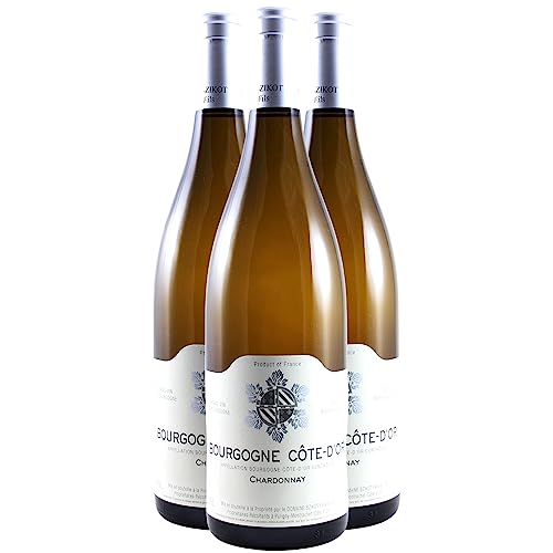Bourgogne Côte-d'Or Weißwein 2020 - Domaine Bzikot - g.U. - Burgund Frankreich - Rebsorte Chardonnay - 3x75cl von Generisch