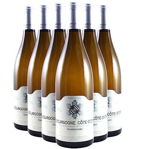 Bourgogne Côte-d'Or Weißwein 2020 - Domaine Bzikot - g.U. - Burgund Frankreich - Rebsorte Chardonnay - 6x75cl von Generisch