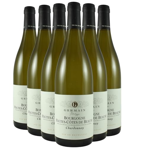 Bourgogne Hautes Côtes de Beaune Weißwein 2022 - Domaine Philippe Germain - g.U. - Burgund Frankreich - Rebsorte Chardonnay - 6x75cl von Generisch