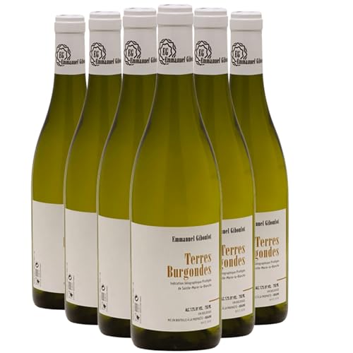 Bourgogne Terres Burgondes Weißwein 2021 - Bio - Emmanuel GIBOULOT - g.U. - Burgund Frankreich - Rebsorte Chardonnay - 6x75cl Bourgogne Terres Burgondes Weißwein 2021 - Bio - Emmanuel GIBOULOT - g.U. - Burgund Frankreich - Rebsorte Chardonnay - 6x75cl von Generisch