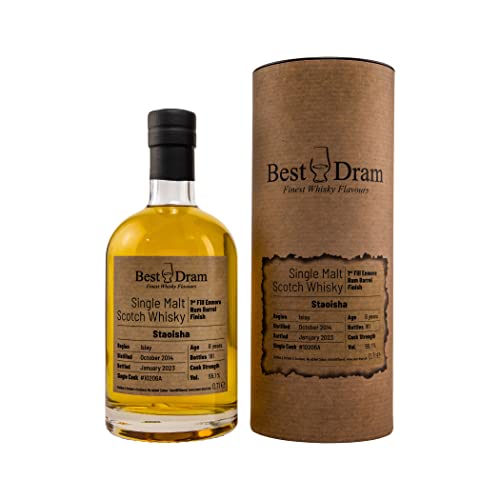 Bunnahabhain Staoisha 2014/2023-8 Jahre - 1st Fill Enmore Rum Barrel #10206A - Best Dram von Generisch