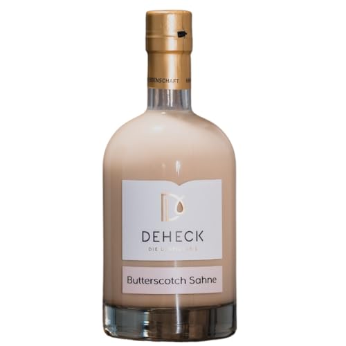 Butterscotch Creme-Likör 0,5 L | original Butterscotch Sahnelikör von Deheck | Likör mit Karamell, Vanille, Toffee | Butter-Scotch 17% Vol. Butterscotch Creme-Likör 0,5 L | original Butterscotch Sahnelikör von Deheck | Likör mit Karamell, Vanille, Toffee | Butter-Scotch 17% Vol. von Generisch