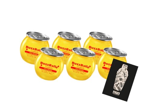 BuzzBallz 6er Set 6x 200ml Chili Mango (13,5% vol)- [Enthält Sulfite] von Generisch