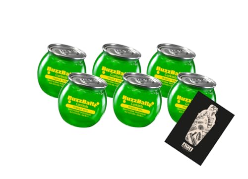 BuzzBallz 6er Set 6x 200ml Tequila Rita (13,5% vol)- [Enthält Sulfite] von Generisch