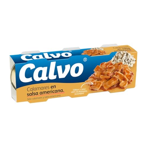 CALVO Tintenfisch in amerikanischer Soße, Stücke 48 g. 6er-Packung von Generisch