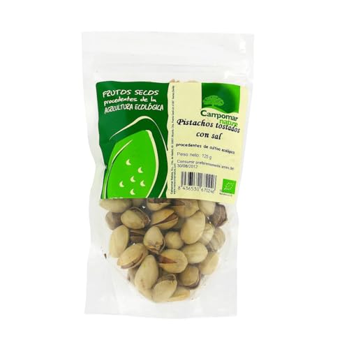 CAMPOMAR NATURE Bio-geröstete und gesalzene Pistazien 125 g 8er-Pack CAMPOMAR NATURE Bio-geröstete und gesalzene Pistazien 125 g 8er-Pack von Generisch