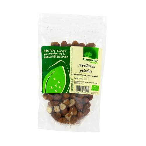 CAMPOMAR NATURE Geschälte Bio-Haselnüsse 125 g. 8er-Packung CAMPOMAR NATURE Geschälte Bio-Haselnüsse 125 g. 8er-Packung von Generisch