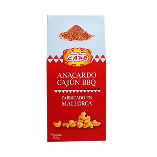 CAPO Cashewnüsse Barbecue-Cajun 140 g 6er-Packung. CAPO Cashewnüsse Barbecue-Cajun 140 g 6er-Packung. von Generisch