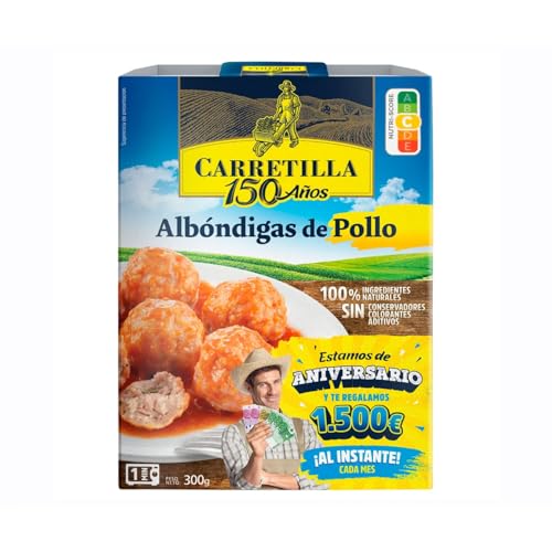 CARRETILLA Hähnchen-Fleischbällchen 300 g 3er Pack CARRETILLA Hähnchen-Fleischbällchen 300 g 3er Pack von Generisch