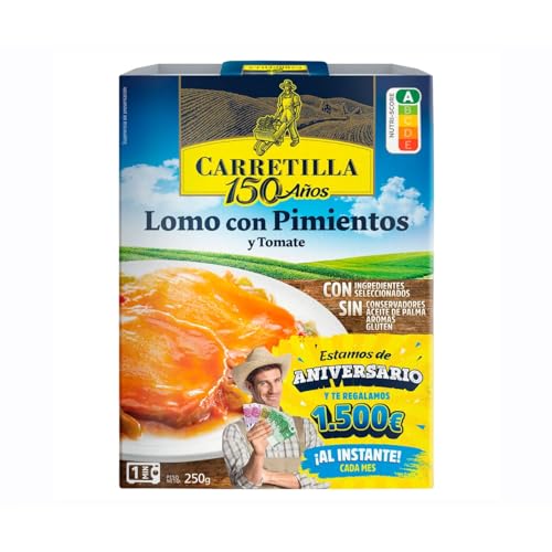 CARRETILLA Lende mit Paprika und Tomate 250 g. 4er Pack von Generisch