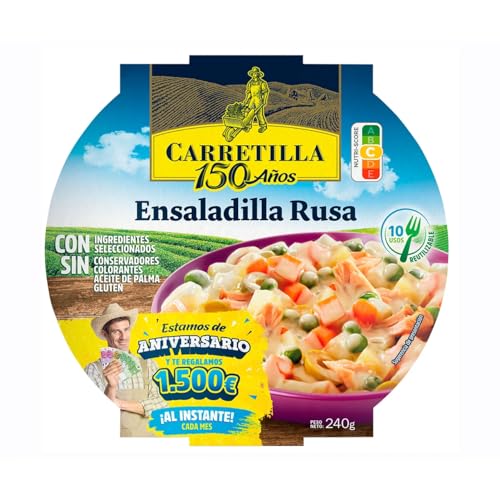 CARRETILLA Russischer Salat 240 g 4er-Pack CARRETILLA Russischer Salat 240 g 4er-Pack von Generisch