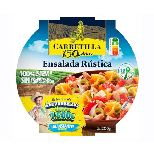 CARRETILLA Rustikaler Salat 200 g 4er-Pack CARRETILLA Rustikaler Salat 200 g 4er-Pack von Generisch