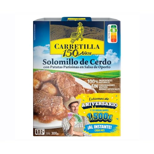 CARRETILLA Schweinefilet mit Pariser Kartoffeln in Portweinsauce 300 g. 3er-Pack von Generisch