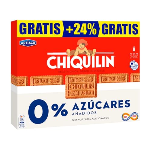 CHIQUILIN Kekse ohne Zuckerzusatz Artiach 422 g 3er-Pack von Generisch
