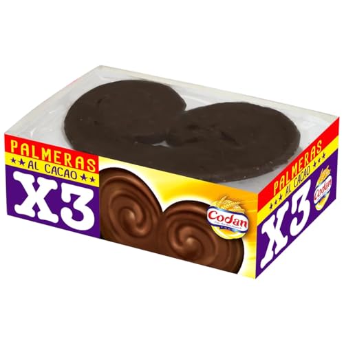CODAN Kakao-Palmiers 3 Stk. 165 g. 3er Pack von Generisch