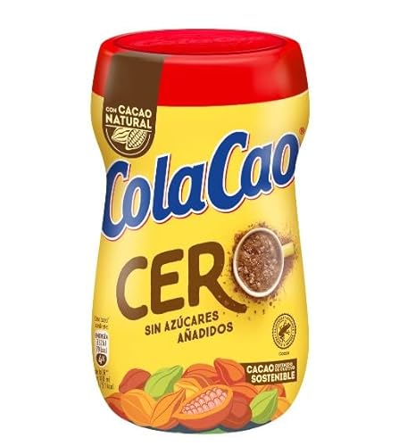 COLA CAO 0% löslicher Kakaopulver ohne Zuckerzusatz 700 g. 2er Pack von Generisch