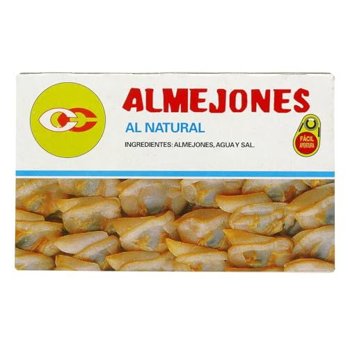 CONSERVAS CERQUEIRA Venusmuschel-Konserven natur 63 g. 9er Pack von Generisch