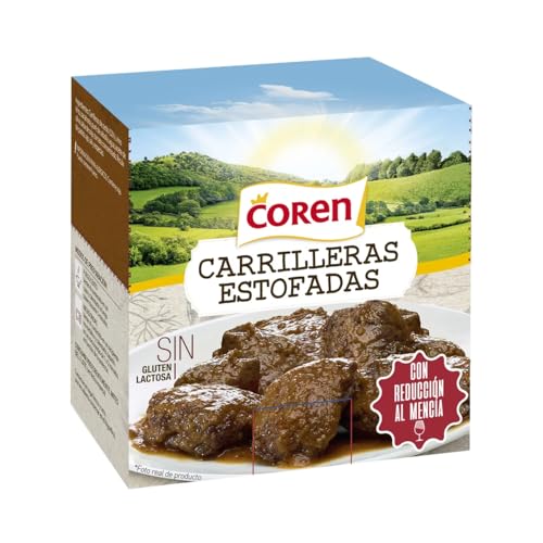 COREN Geschmorte Schweinebäckchen glutenfrei und laktosefrei 380 g. 3er-Pack von Generisch
