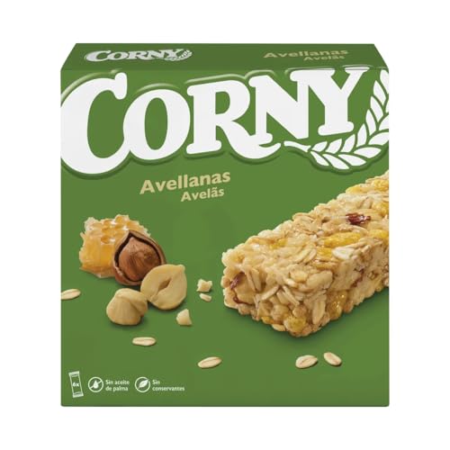 CORNY Müsliriegel mit Haselnüssen 6 Stück x 25 g 3er Pack von Generisch