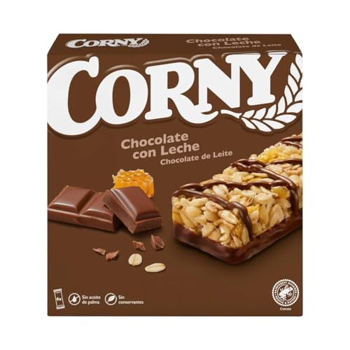 CORNY Müsliriegel mit Vollmilchschokolade 6 x 25 g. 3er Pack CORNY Müsliriegel mit Vollmilchschokolade 6 x 25 g. 3er Pack von Generisch