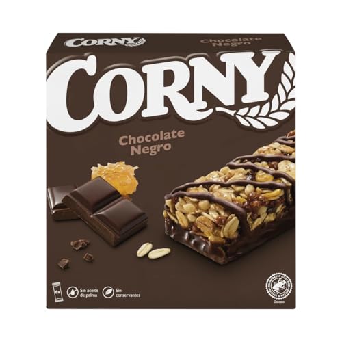 CORNY Müsliriegel mit Zartbitterschokolade 6 x 23 g. 3er Pack von Generisch