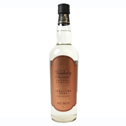 Cachaça Vanderley Azevedo Jequitibá Rosa | 2 Jahre in Jequitibá-Rosa-Holzfässern gereift | 700ml 40% vol Cachaça Vanderley Azevedo Jequitibá Rosa | 2 Jahre in Jequitibá-Rosa-Holzfässern gereift | 700ml 40% vol von Generisch
