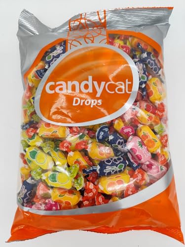 Candycat Mini-Fruchtsüßigkeit | Klassisches Fruchtkompott 1 kg Candycat Mini-Fruchtsüßigkeit | Klassisches Fruchtkompott 1 kg von Generisch