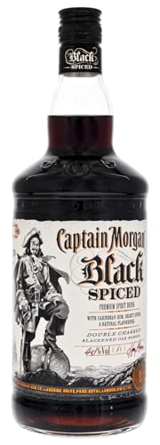 Captain Morgan® Black Spiced 40% Vol. 1,0 Liter Limited Edition von Generisch