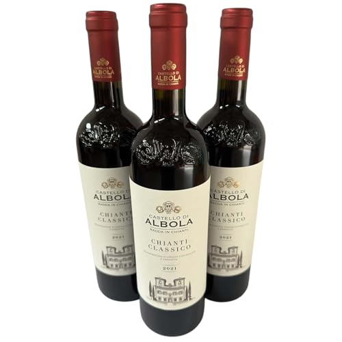 Castello di Albola, Chianti Classico DOCG BIO 2021, Rotwein aus Italien, 750 ml., 3er-Set von Generisch