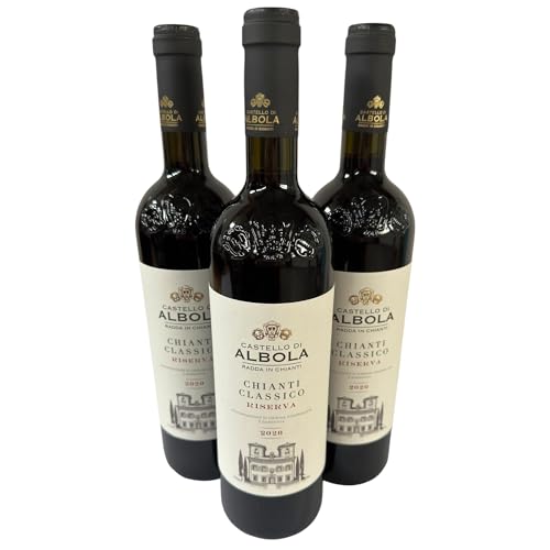 Castello di Albola, Chianti Classico Riserva DOCG BIO 2020, Rotwein aus Italien, 750 ml., 3er-Set von Generisch