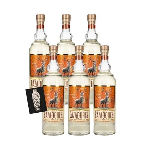 Cazadores 6er-Set Tequila Reposado 100% Agave (40% Vol.) 0,7l- [Enthält Sulfite] von Generisch