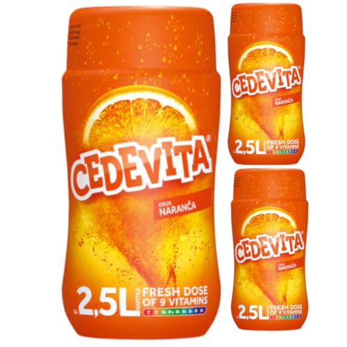 Cedevta Brausepulver Orange Instant Pulver Vitamin Getränke 200 Gramm x 3 Dose Cedevta Brausepulver Orange Instant Pulver Vitamin Getränke 200 Gramm x 3 Dose von Generisch