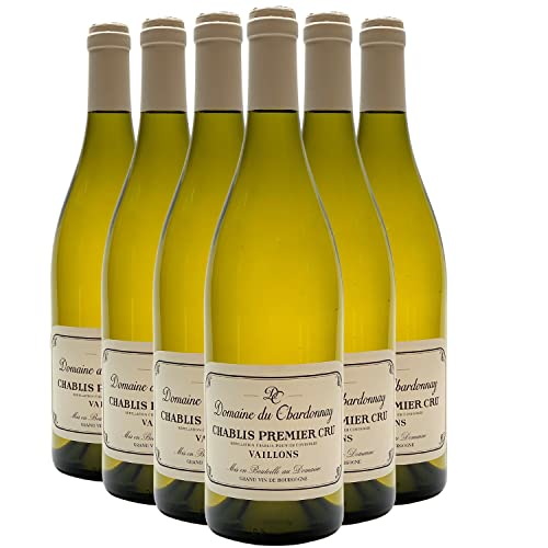 Chablis 1er Cru Vaillons Weißwein 2022 - Domaine du Chardonnay - g.U. - Burgund Frankreich - Rebsorte Chardonnay - 6x75cl von Generisch